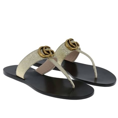 cheap gucci flat sandals